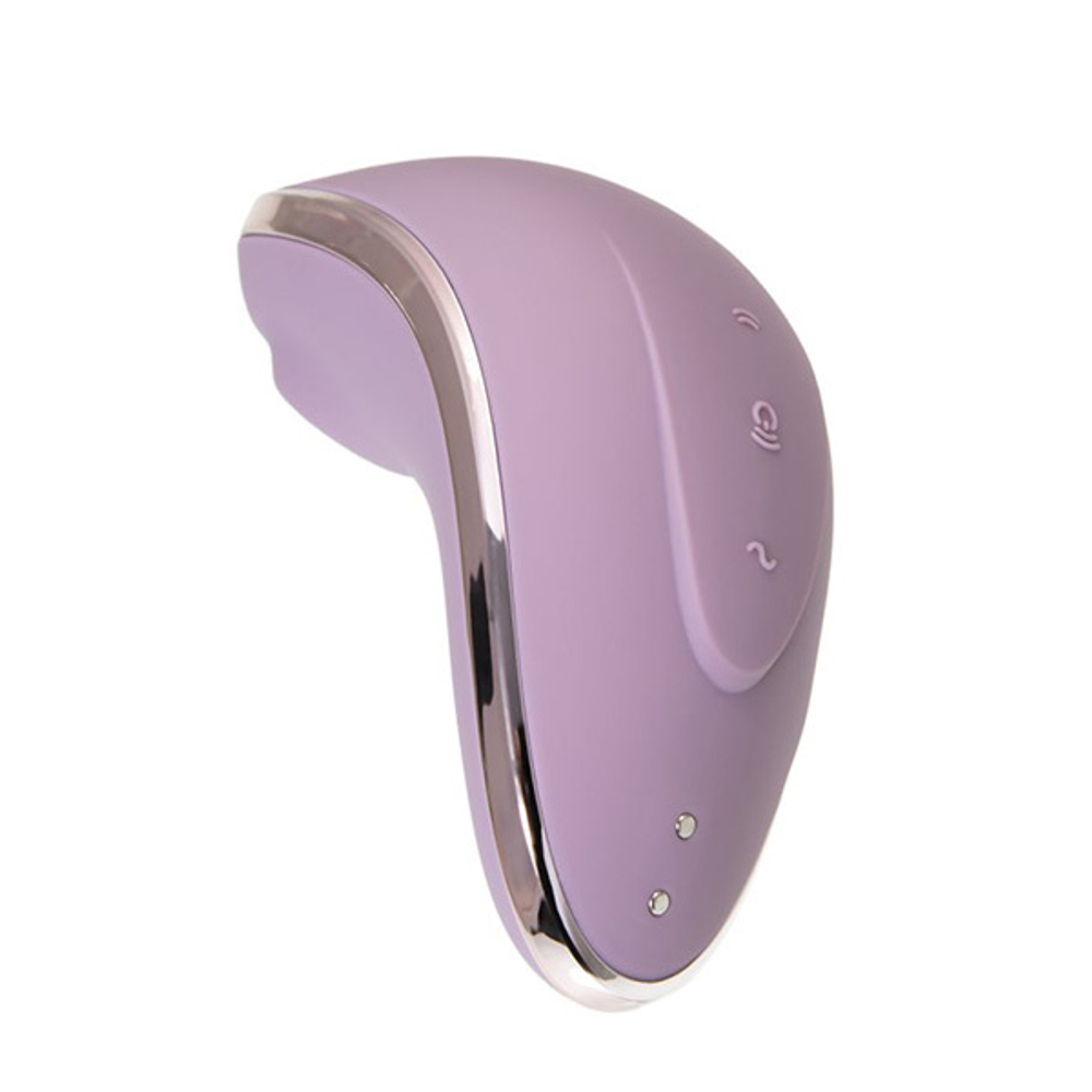 Сиреневый вакуум-волновой вибростимулятор клитора 12см Satisfyer Vulva Lover 1