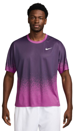 Мужская теннисная футболка Nike Court Slam Dri-Fit Tennis - Фиолетовый