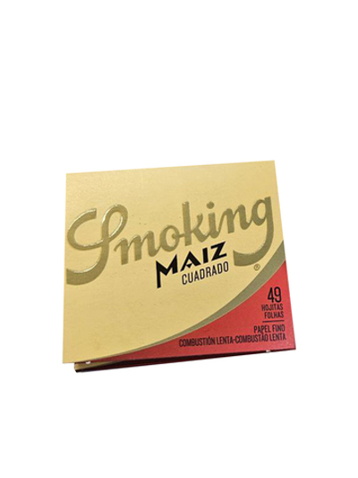 Бумага для сигарет "Smoking" Maiz 1 1/4 78мм 49л*50шт (Из кукурузы) (Испания)