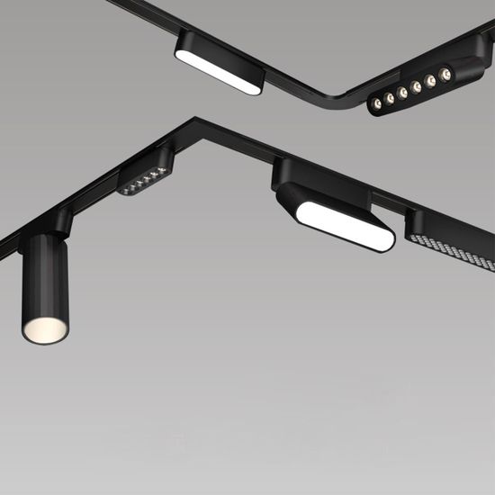 359092 SHINO NT23 184 черный Трековый светильник для низков. шинопровода IP20 LED 4000K 12W 48V 1020Лм SMAL