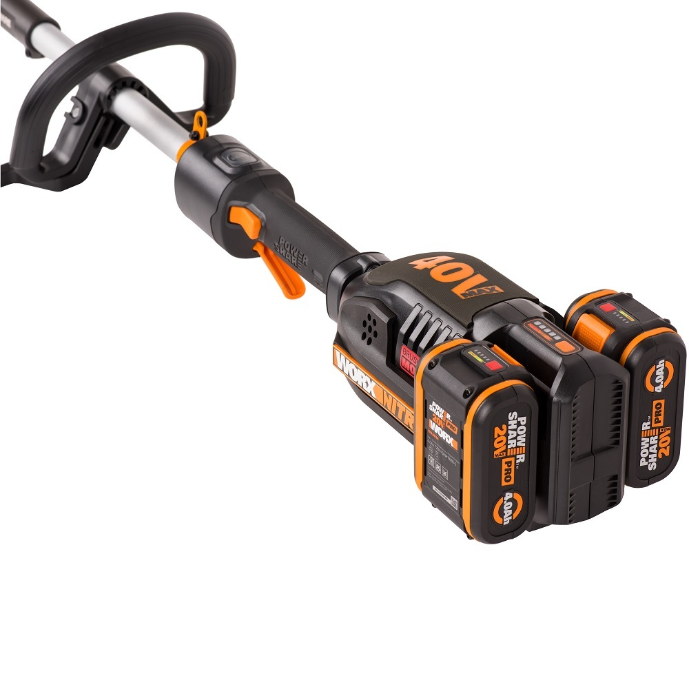Триммер WORX NITRO WG186E.1 40V 4.0Ач аккумуляторный
