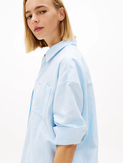 Платье-Рубашка женское TOMMY JEANS TJW LINEN SHIRT DRES