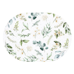 Сервировочная салфетка овальная 45х32 см Азалия