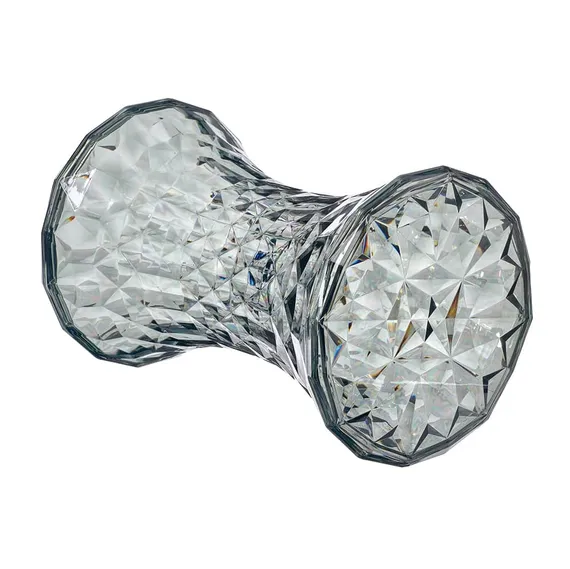 Столик-табурет Rock прозрачный серый