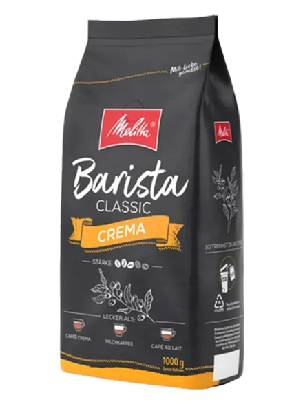 Кофе в зернах Melitta Barista Crema, 1 кг (Мелитта)