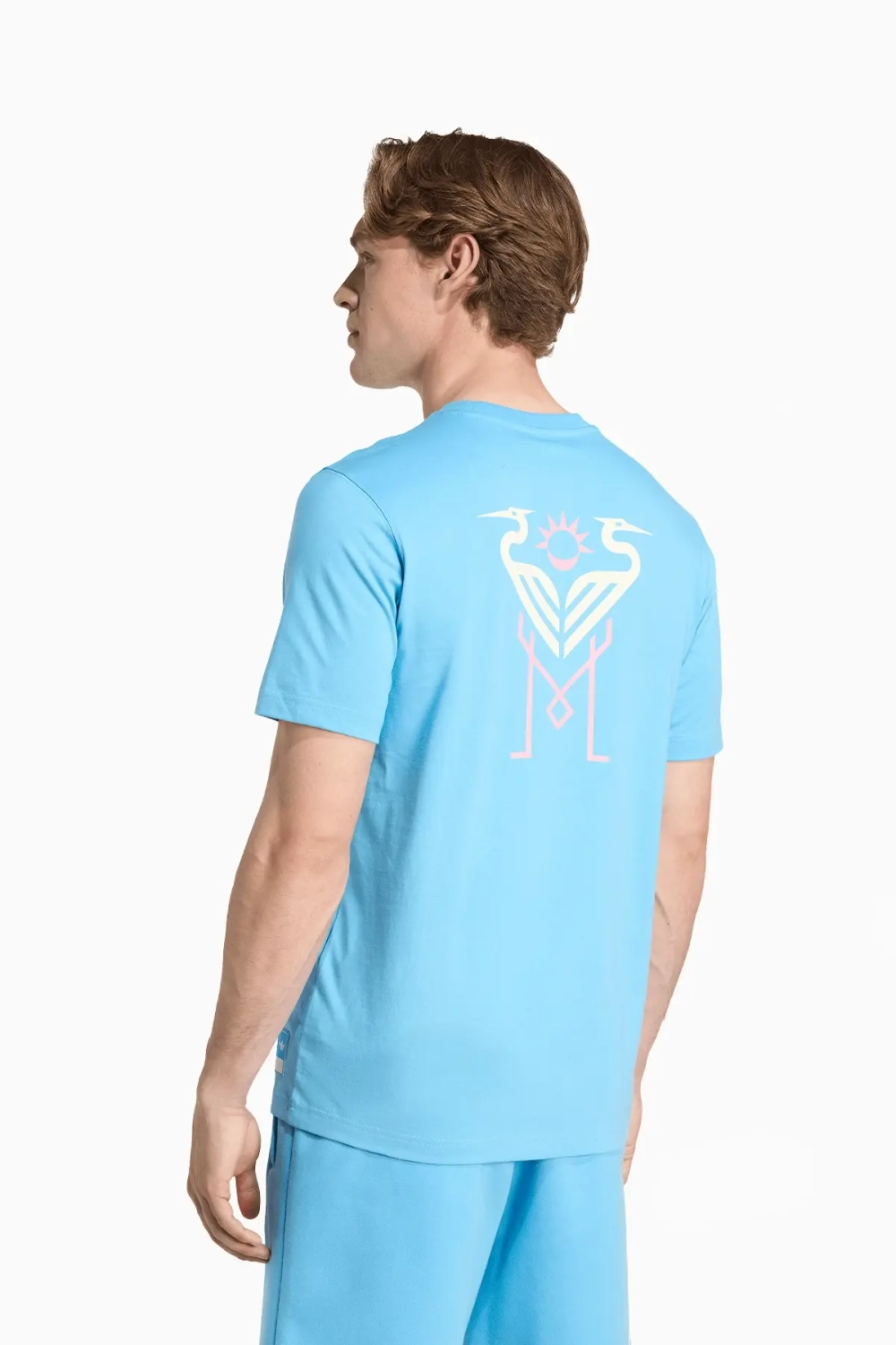 Футболка adidas Inter Miami CF 25/26 Travel - голубой