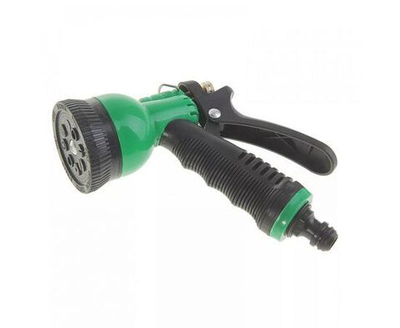 Пистолет для полива 8 реж., ручка с эластич. накладкой (распылитель) пластик 6х14х21см, E1M