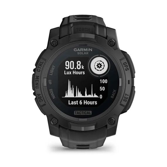 Умные часы Garmin Instinct 3 45 mm Solar Tactical Black