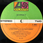 Led Zeppelin ‎– Led Zeppelin II (Англия 1973г.)