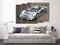 Модульная картина "Серебрянный мерседес"