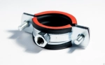 Трубный хомут DGR с гайкой М8, 1/8"-2" (8-65 мм), Formfix