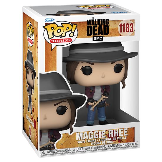 Фигурка Funko POP! TV Walking Dead Maggie Rhee with Bow (1183) 57639 / Фигурка в виде персонажа сериала "Ходячие мертвецы", Мэгги Ри