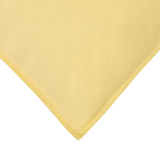 Набор наволочек из стираного перкаля светло-желтого цвета из коллекции essential, 70х70 см