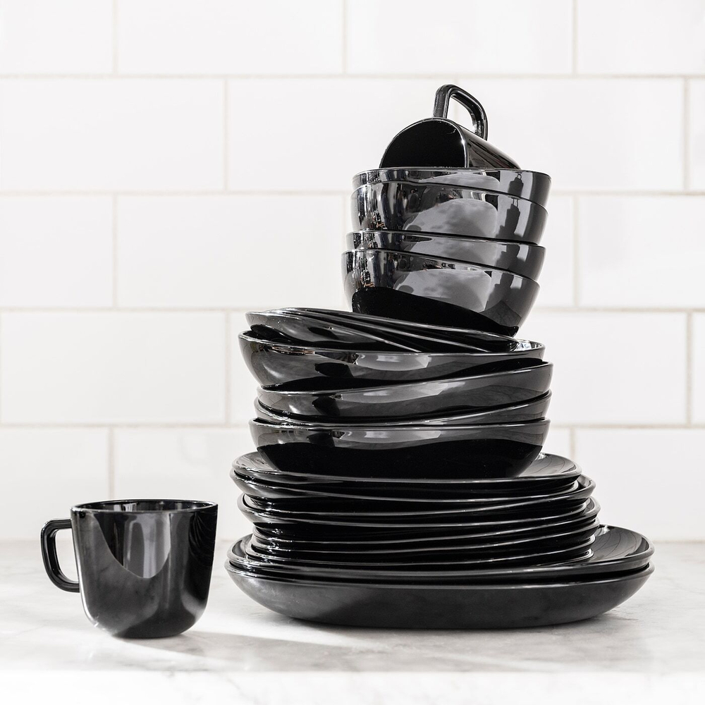 IKEA BACKIG  (ИКЕА БАСКИГ)  -  Миска, черная, 14 см