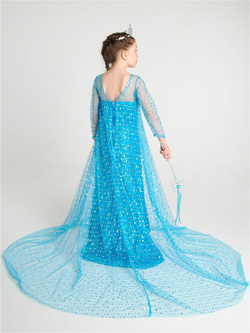 Платье  Эльзы с пайетками