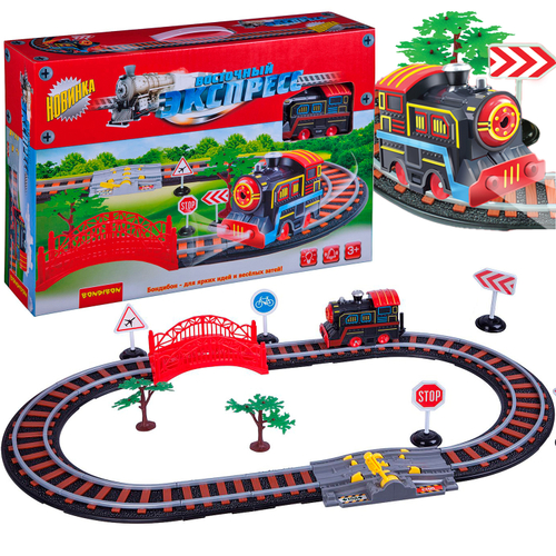 Железная дорога Восточный экспресс с одним паровозом