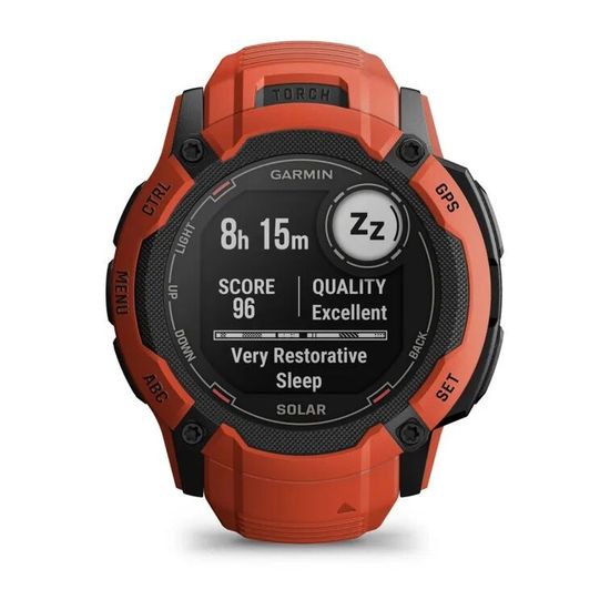Часы Garmin Instinct 2X Solar Red