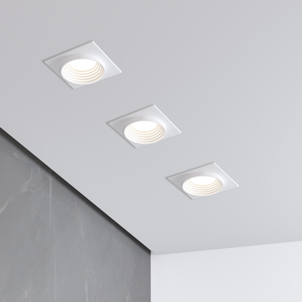 Встраиваемый светильник Elektrostandard Senso 25006/01 белый