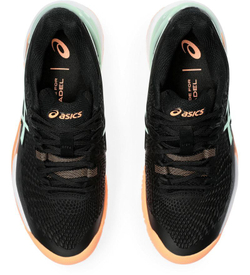 Женские кроссовки для Падел Asics Gel-Resolution 9 Padel - black/mint tint