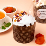 Предзаказ! Кулич без глютена с начинкой из кураги и изюма Джамбо "Так можно", 520 г