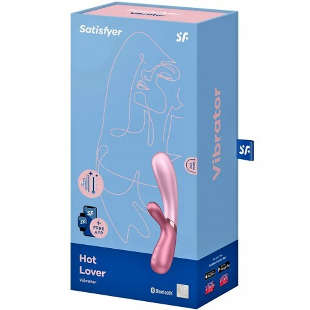 Вибратор с подогревом Satisfyer Hot Lover розовый