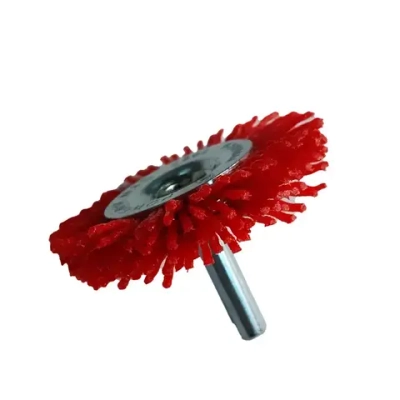 Кордщетка радиальная из абразивного нейлона 50 мм, "под дрель"