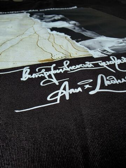 Футболка мужская оверсайз LEGENDA "Витрувианский человек" черная