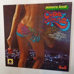 Винтажная виниловая пластинка LP James Last Copacabana Happy Dancing (Germany 1979)