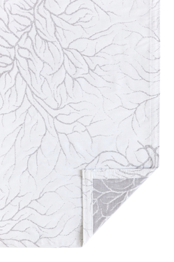 Покрывало 240x260 Luxberry Coral бело-серое