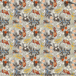 Гобелен "Традиции серый" | ш.160 см | 350 г/м² | полиэстер 51%/хлопок 49%