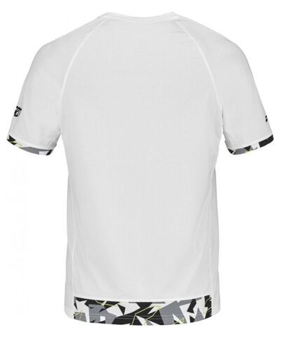 Мужская теннисная футболка Babolat Aero Crew Neck Tee - white/white