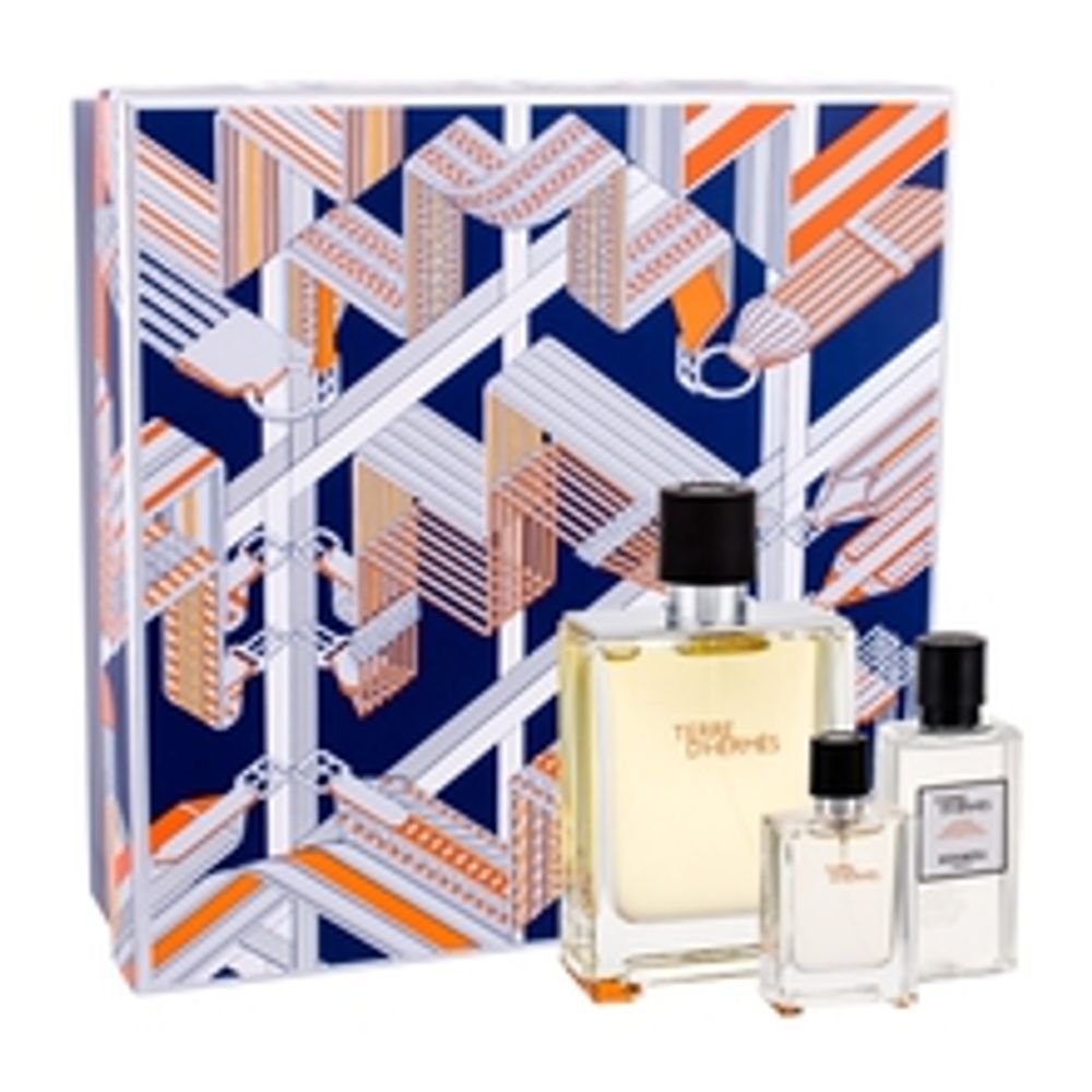Terre D´Hermes Gift Set EDT 100 ml, After Shave Terre D´Hermes 40 ml and miniature Terre D´Hermes EDT 12,5 ml 100ml