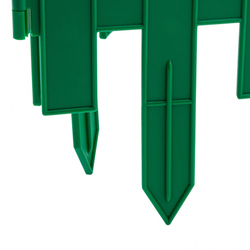 Забор декоративный "Винтаж", 28 х 300 см, зеленый, Россия, Palisad