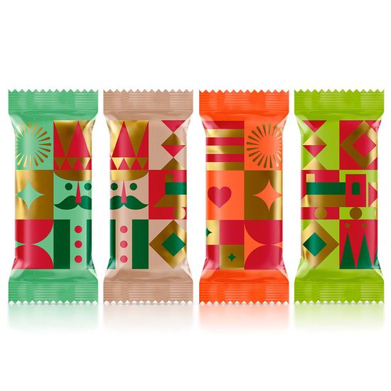 Подарочный набор протеиновых батончиков «Вкус праздника!»