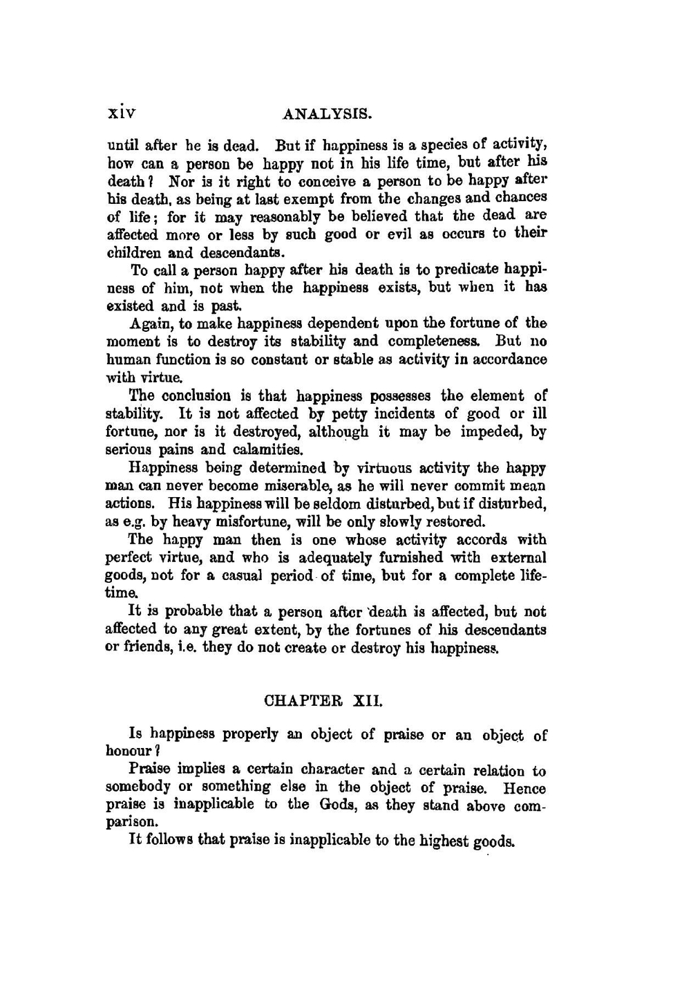 The Nicomachean Ethics of Aristotle. Tr. with an Analysis and Critical Notes | Аристотель