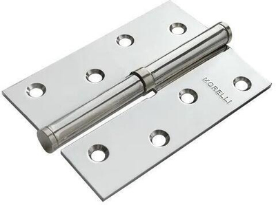 Петля стальная левая MSD 100X70X2.5 никель матовый