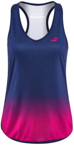 Женский топ теннисный Babolat Compete Tank Top W - небесный
