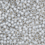 Японский бисер TOHO Round 11/0 (№PF2101), с внутренним серебрением, непрозрачный глянцевый