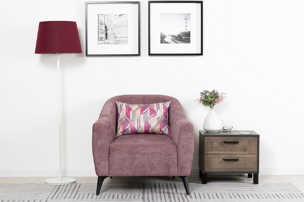 Кресло Наоми Розовое