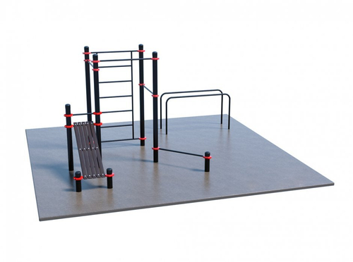 Проект Воркаут и ГТО для коттеджа 1-2 (6 х 6 м)