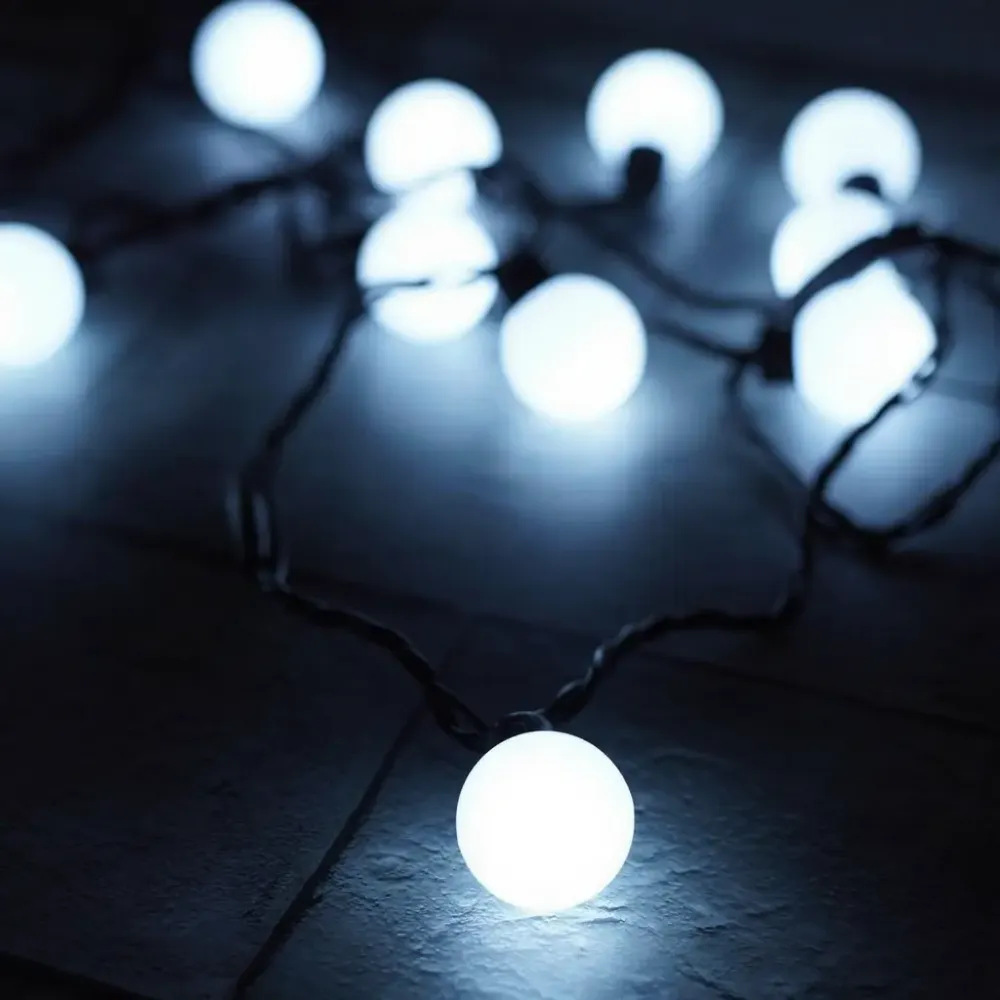 Гирлянда с шариками, 5м/220в