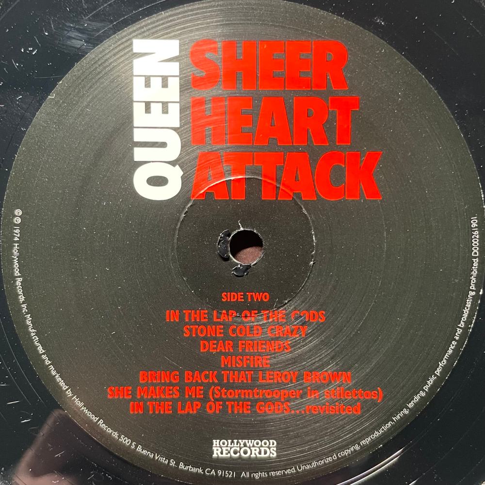 Queen ‎– Sheer Heart Attack (США 2008г.)