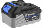 Аккумулятор тип BL1850B Li-ion, 20В, 5 А*ч DEKO 063-4358