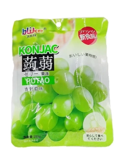 Желе с конжаком Конняку со вкусом Винограда 100 г * 5 шт