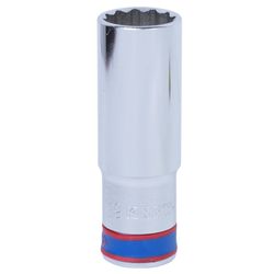 KING TONY (423019M) Головка торцевая глубокая двенадцатигранная 1/2", 19 мм
