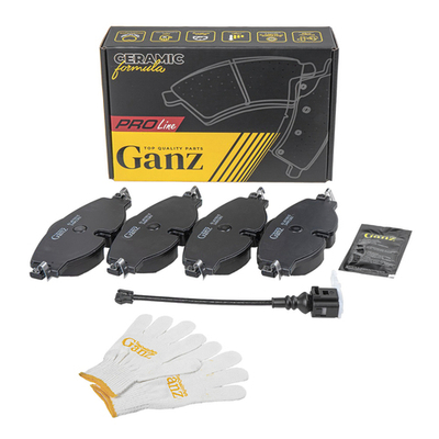 Колодки GANZ передние PRO-Line Ceramic AD A3 / VW Golf VII Арт.:GIJ07051C