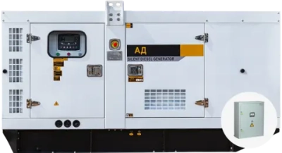 Дизельный генератор EcoPower АД160-T400eco в кожухе с АВР