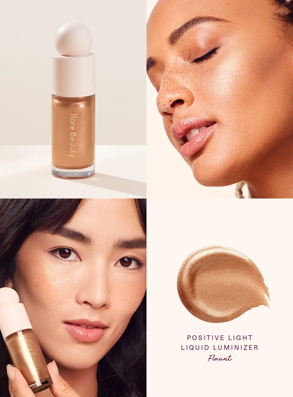 Хайлайтер жидкий Rare Beauty Positive Light Liquid Luminizer Highlight - Flaunt