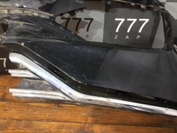 Бампер передний Volkswagen Touareg 3 18-нв Б/У Оригинал 760807221E