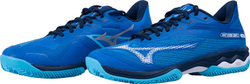 Мужские кроссовки теннисные Mizuno Wave Exceed Light 2 CC - небесный
